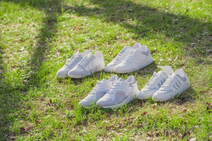 HUMMEL HIVEからエシカルなスニーカー「ビーガンパック」 が発売