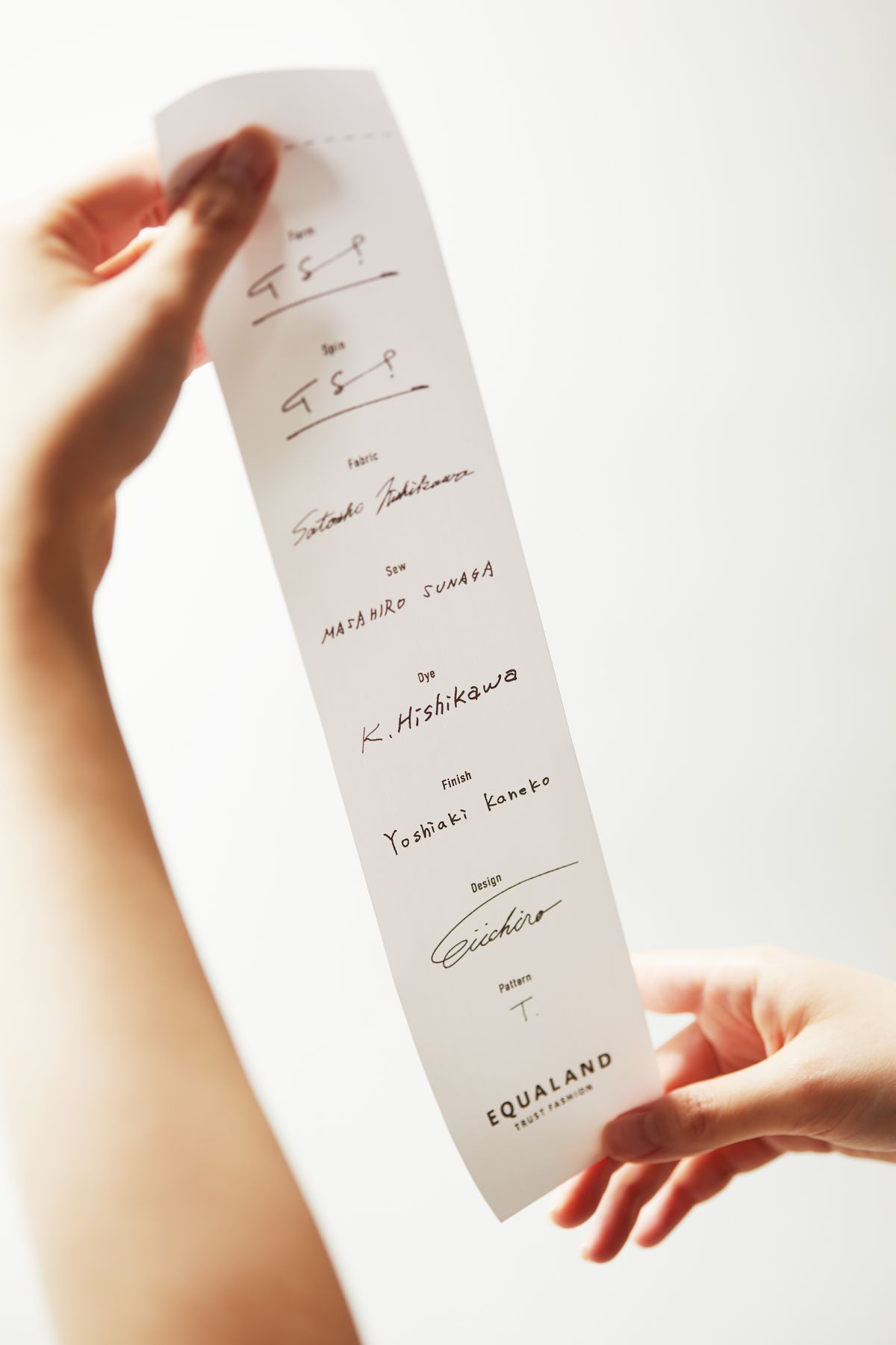 クレジットタグ