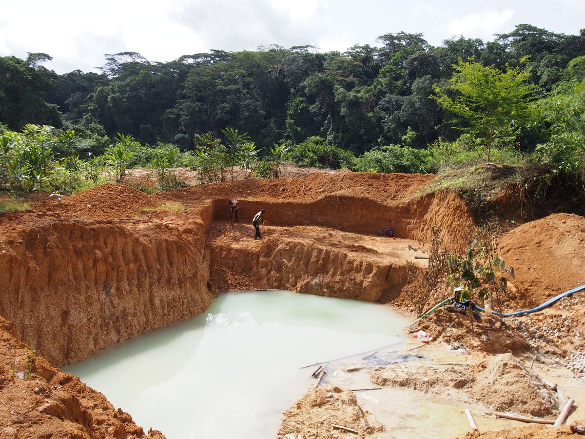ダイヤモンド 採掘