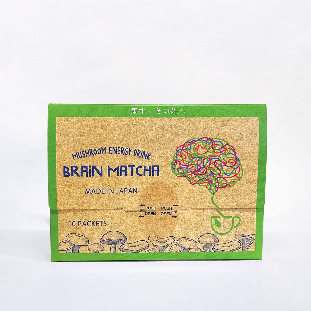 ブレイン抹茶のパッケージ