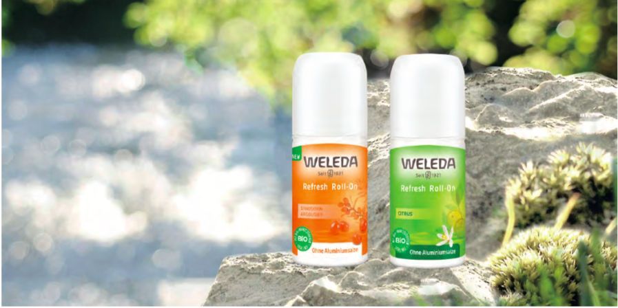 ヴェレダの「リフレッシュロールオン」