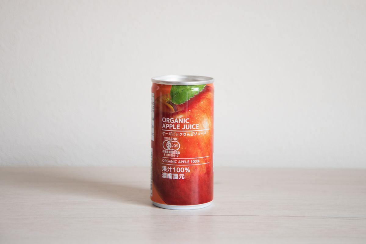 オーガニックアップルジュース