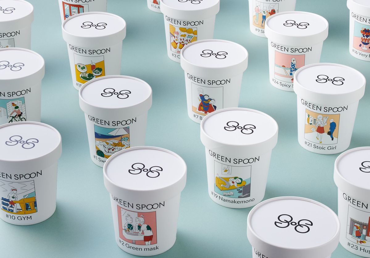 GREEN SPOON商品陳列