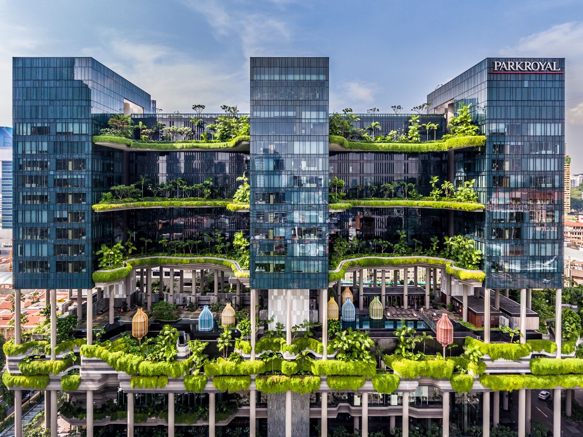 パークロイヤル・オン・ピッカリング 高層庭園