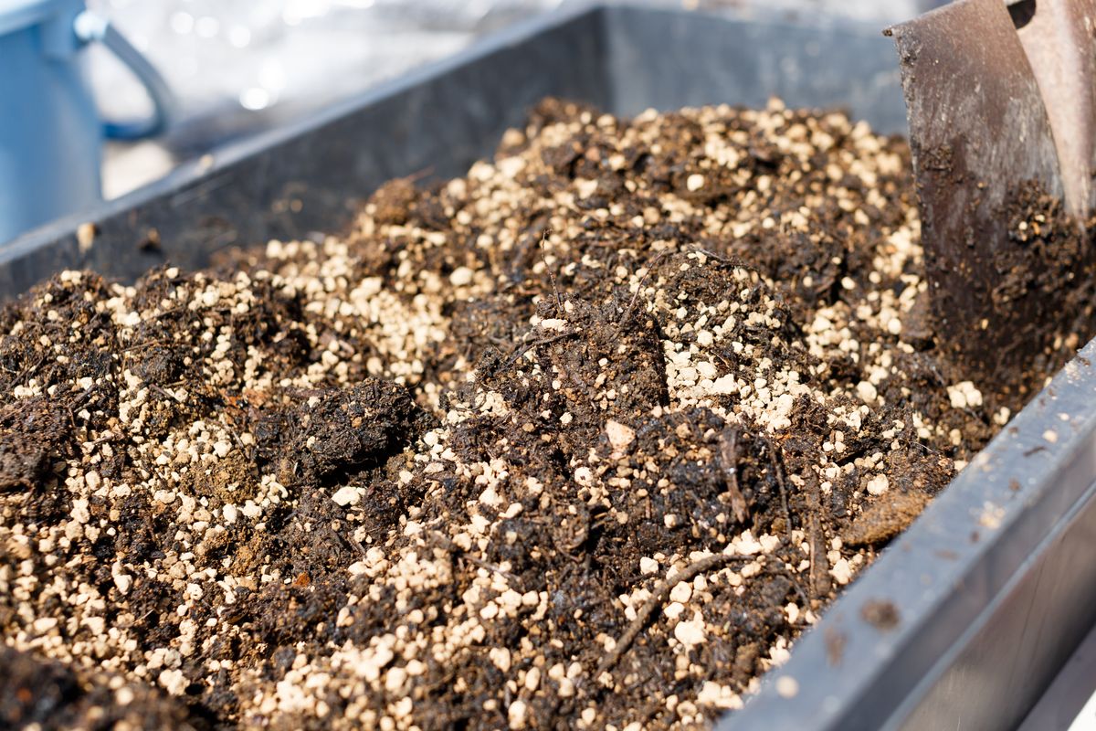 コンポストでつくった堆肥