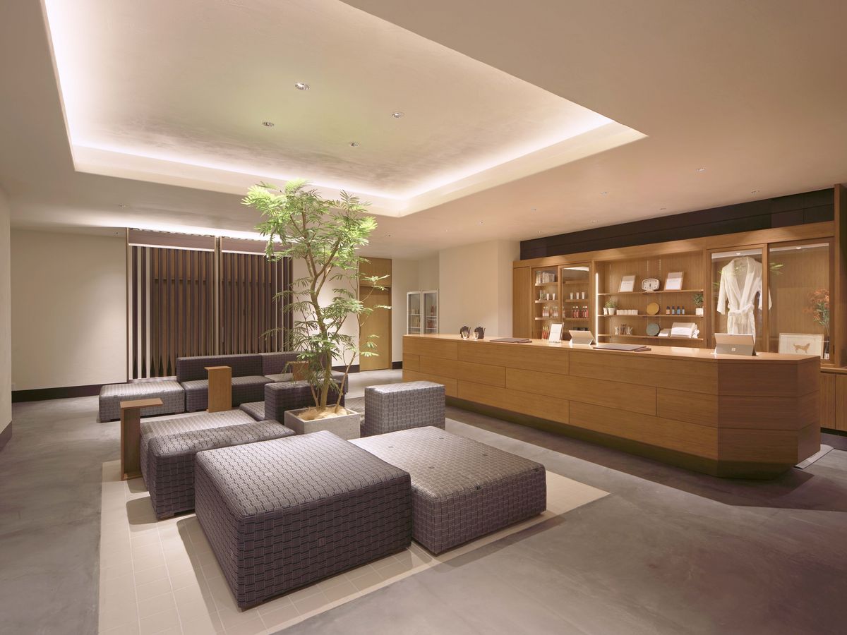 ホテルグレートモーニング博多のロビー