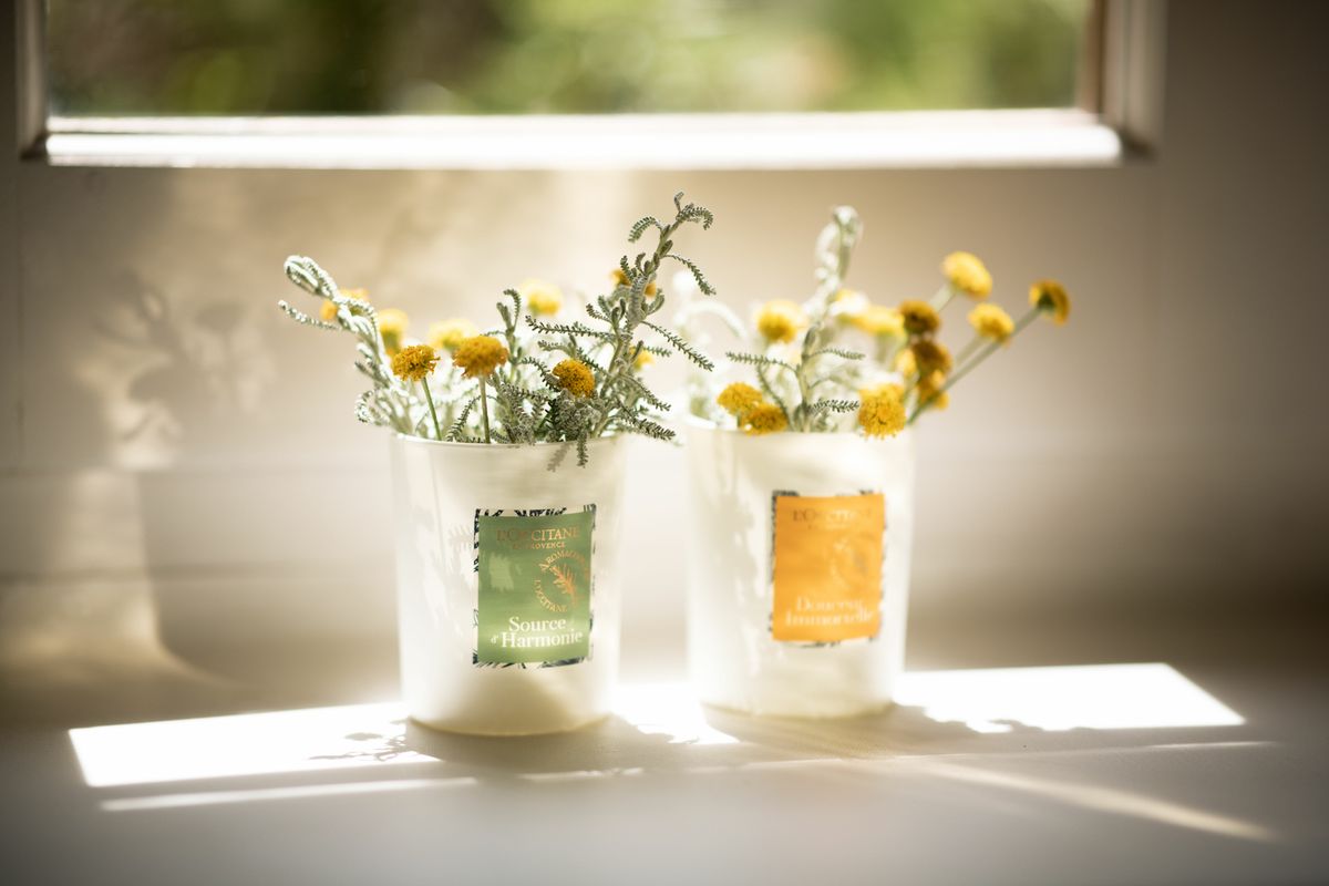 花瓶にアップサイクル