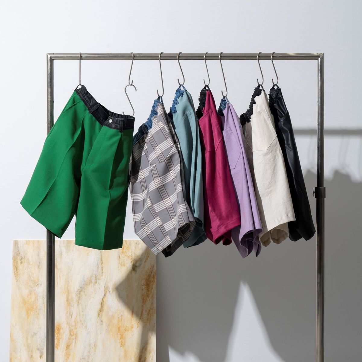 サスティナブルリメイクボトム ショーツ