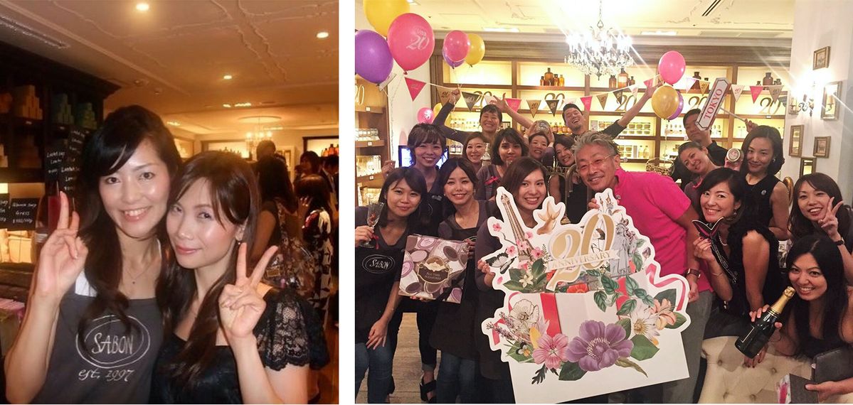 SABONで働く時代