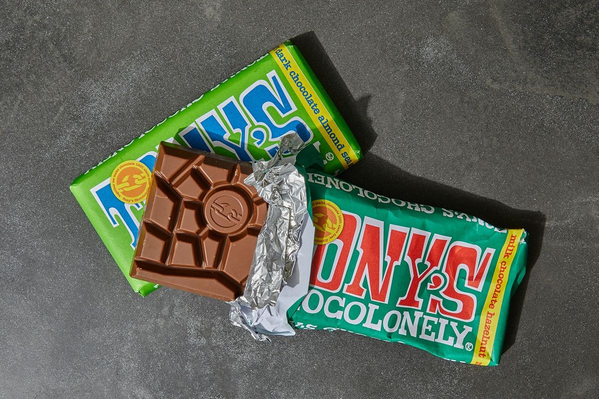 Tony's Chocolonely(トニーズチョコロンリー)のチョコレートの画像