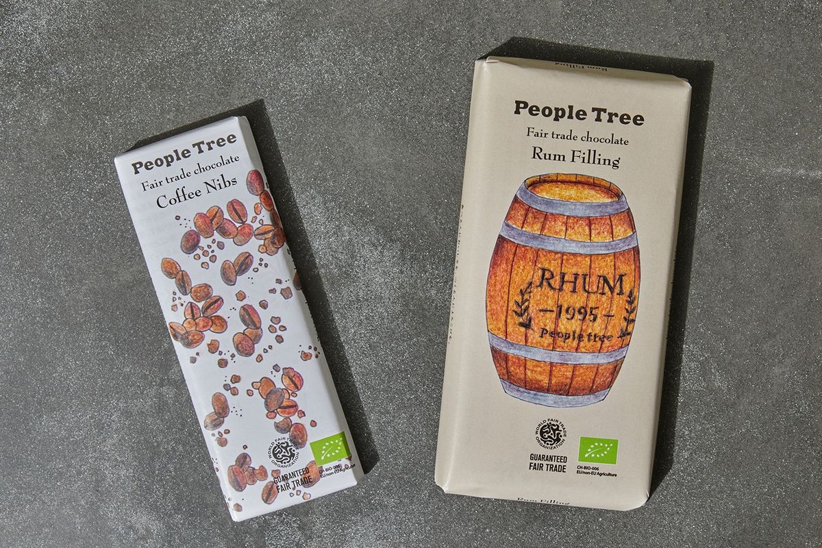 People Tree(ピープルツリー)のチョコレートの画像