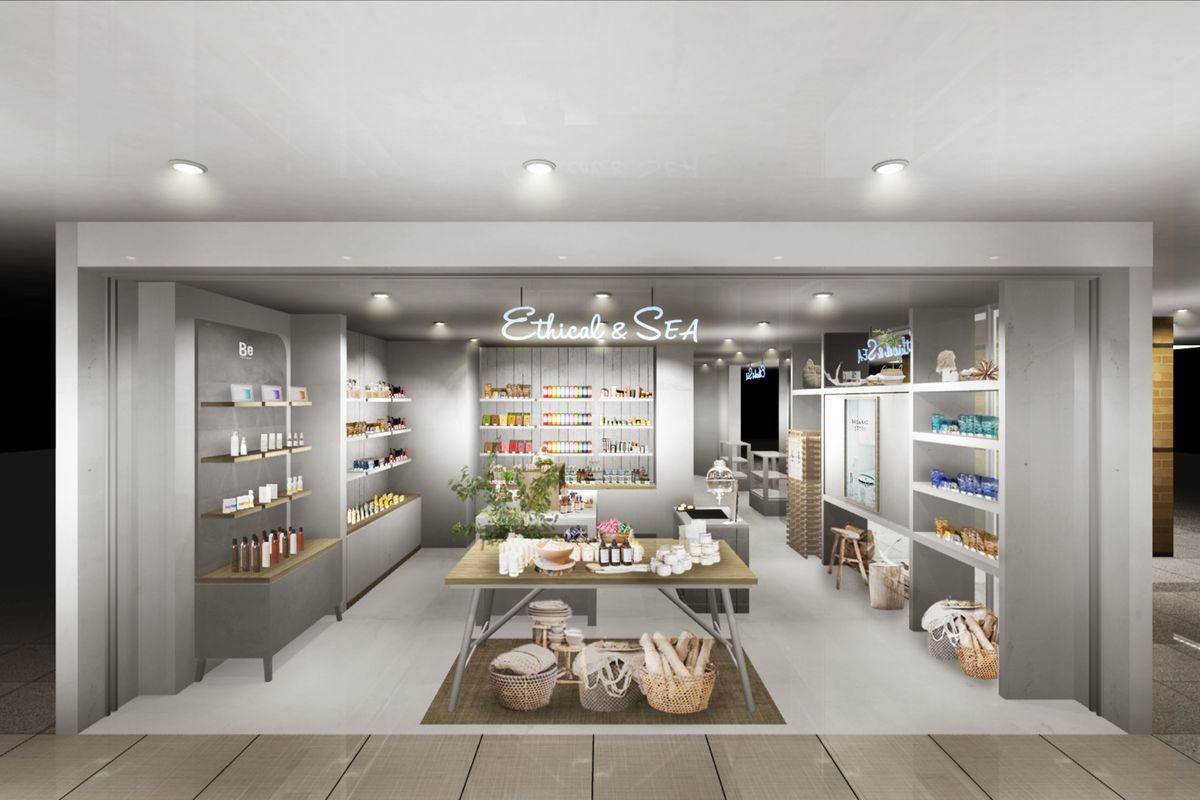 アトレ川崎店の完成予想図