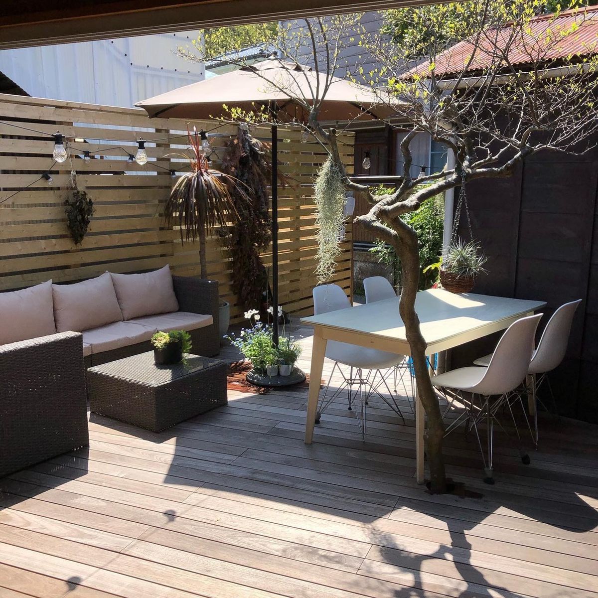 「COTONOHA（コトノハ）」のテラス席