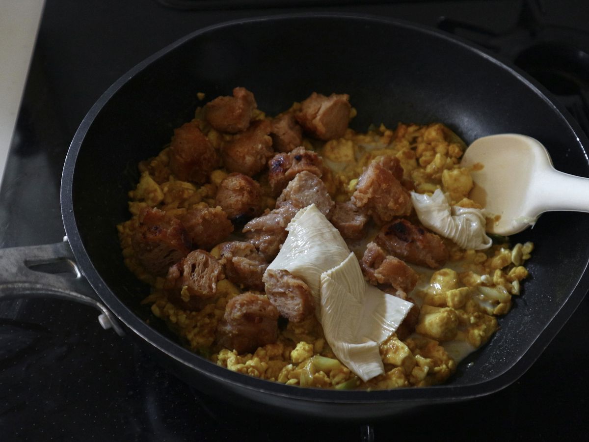 LOVEGを使用した親子丼のつくり方②