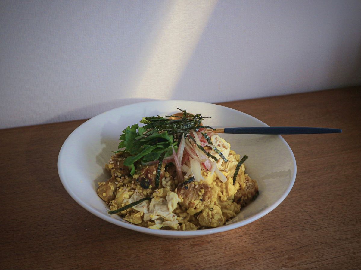 LOVEGを使用した親子丼のつくり方③