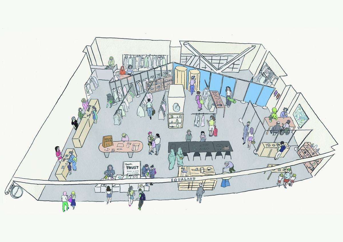 EQUALAND SHIBUYAの店内イメージ