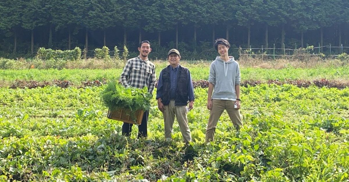 ３人の生産者の方々
