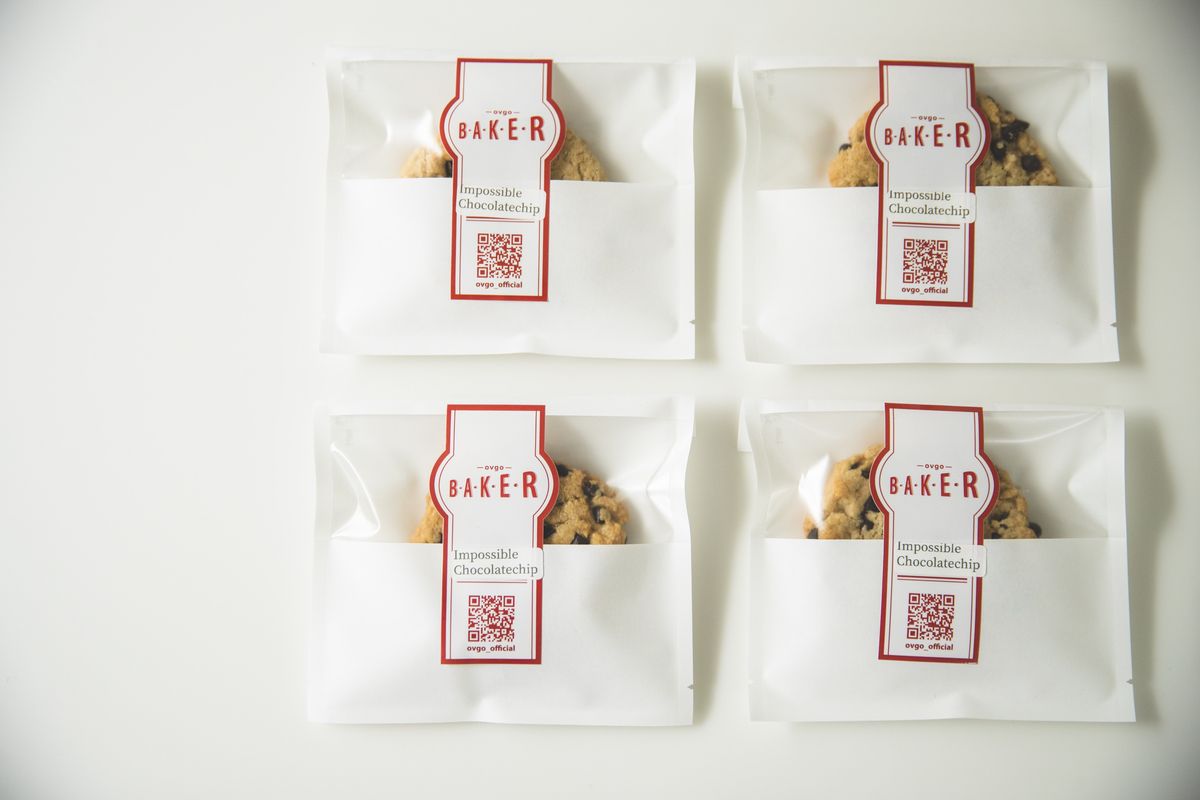 袋に入ったクッキー