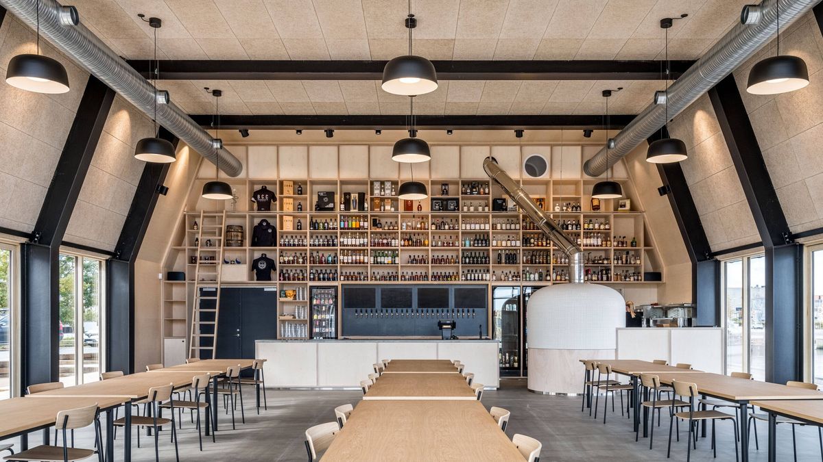 「The Braunstein Taphouse」の店内の様子