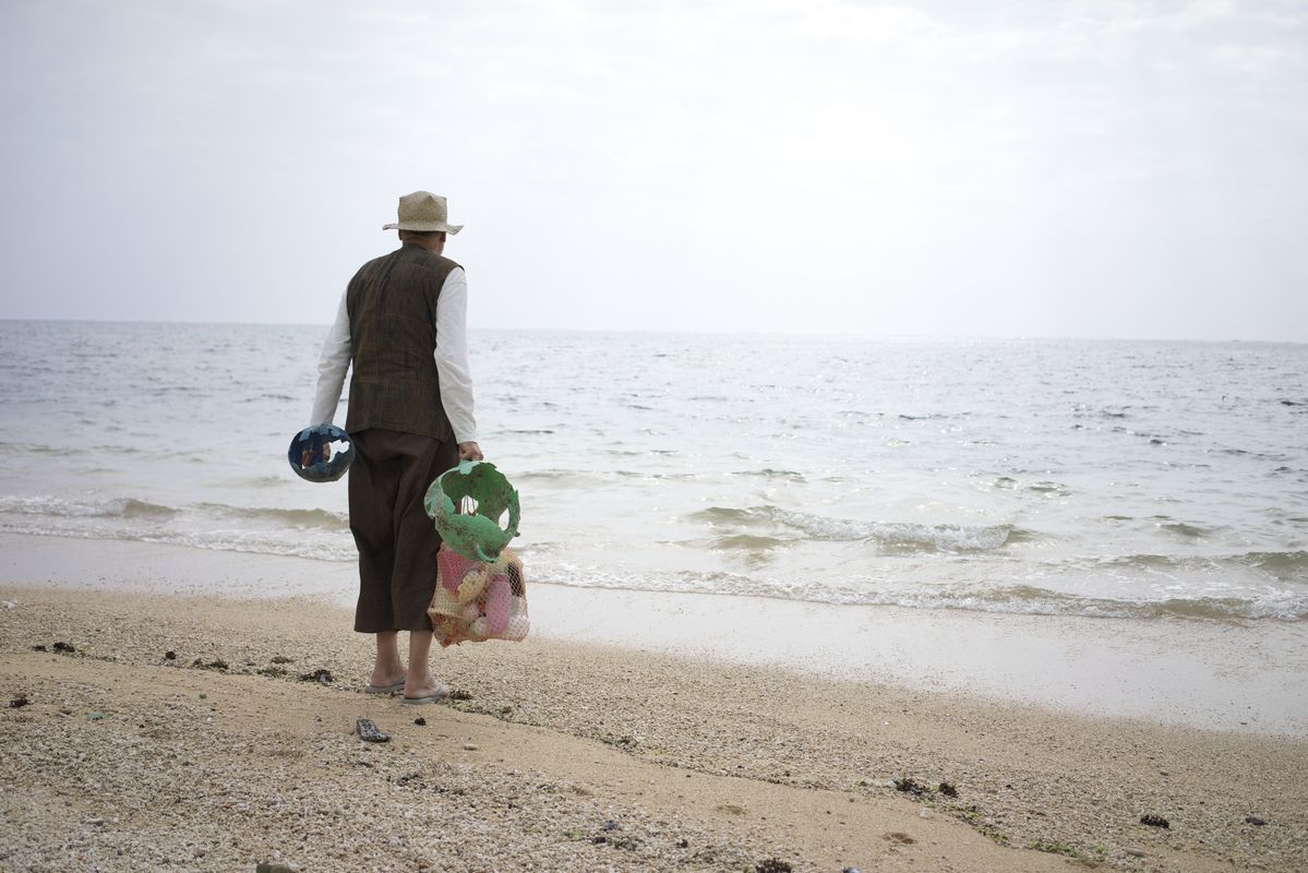 ヨーガン レール氏と海