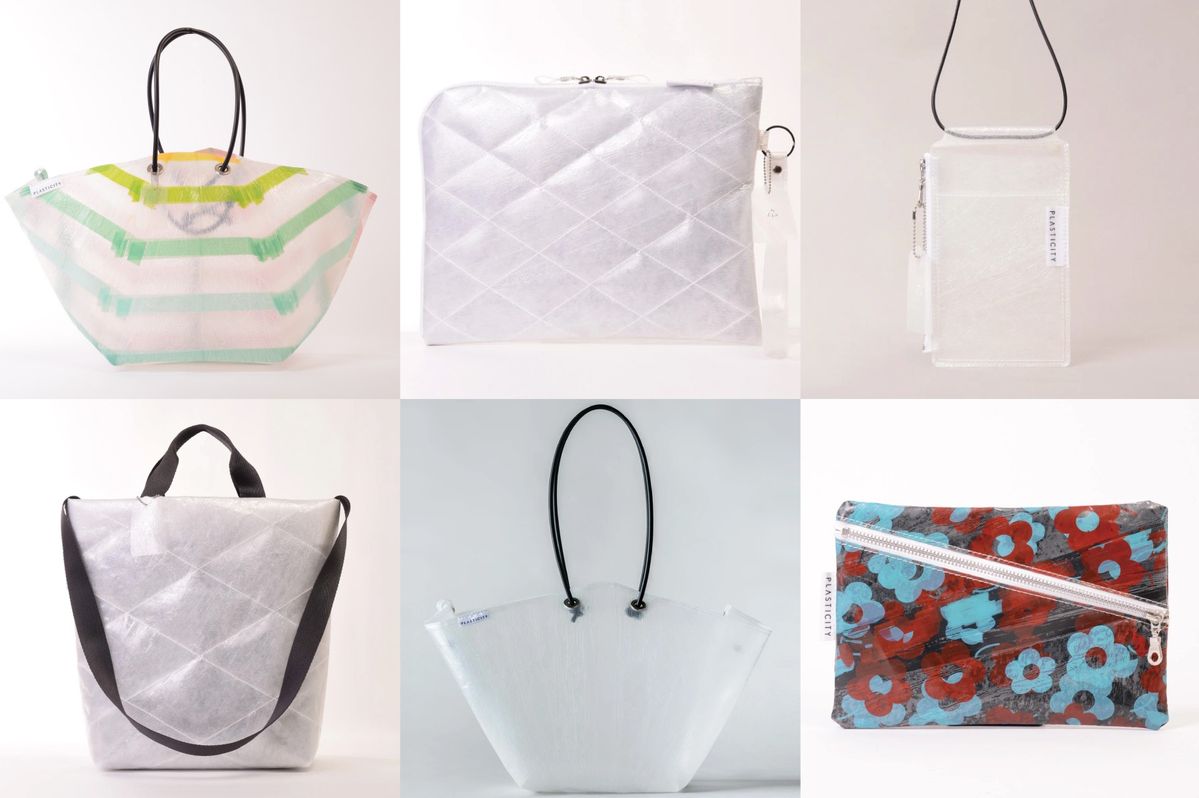 制作されるバッグ