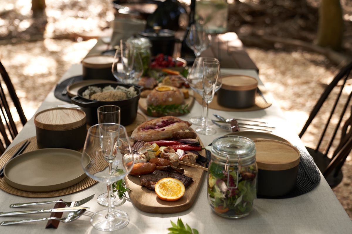 バーベキューのメニュー