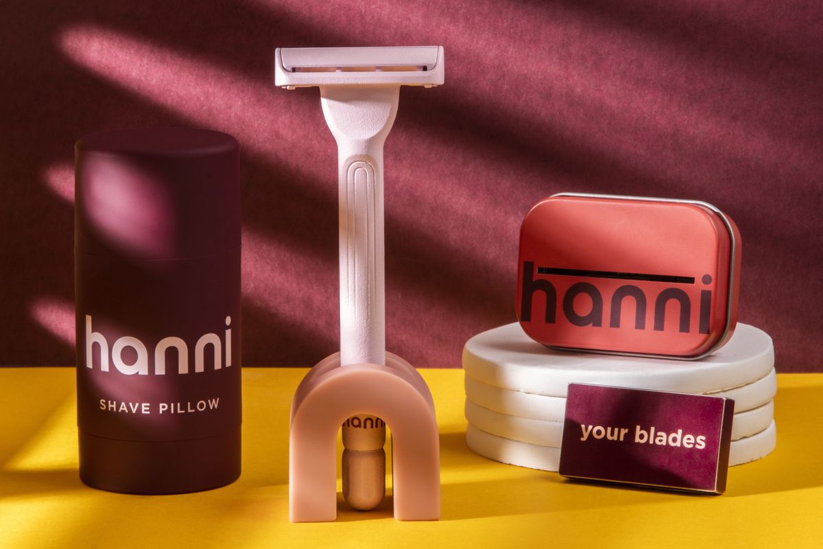 「hanni」のプロダクト全種類が揃っている様子