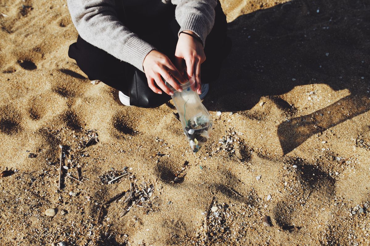 wakana kawahata ごみ拾い