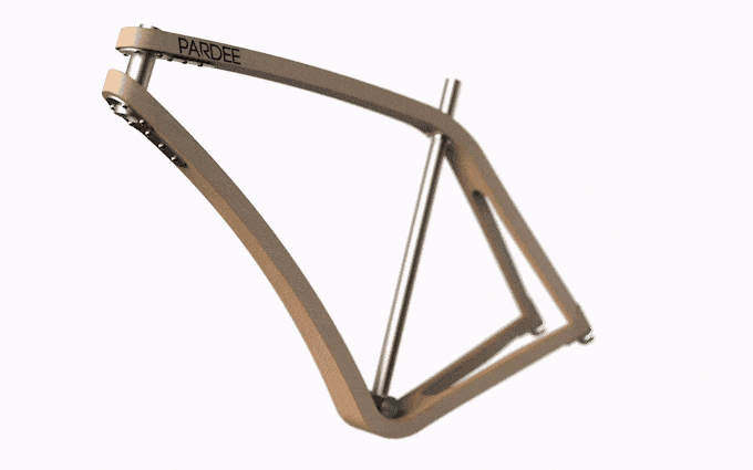 スキー板の製造技術を応用した木製自転車 Pardee Bike 製造過程のco2排出量が半分以下に Eleminist エレミニスト