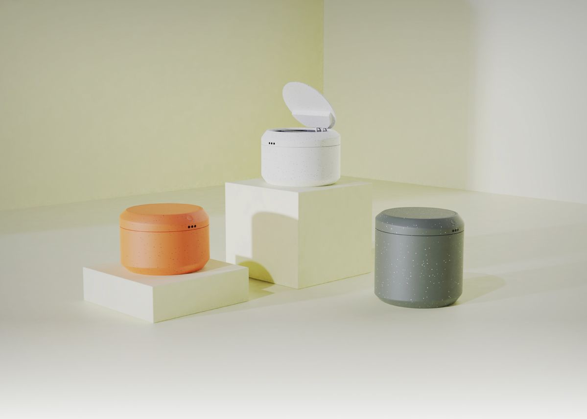 ３色の「Jugi」が並ぶ様子