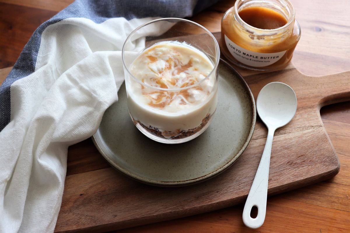 トーキョーメープルバターのヨーグルトカップ