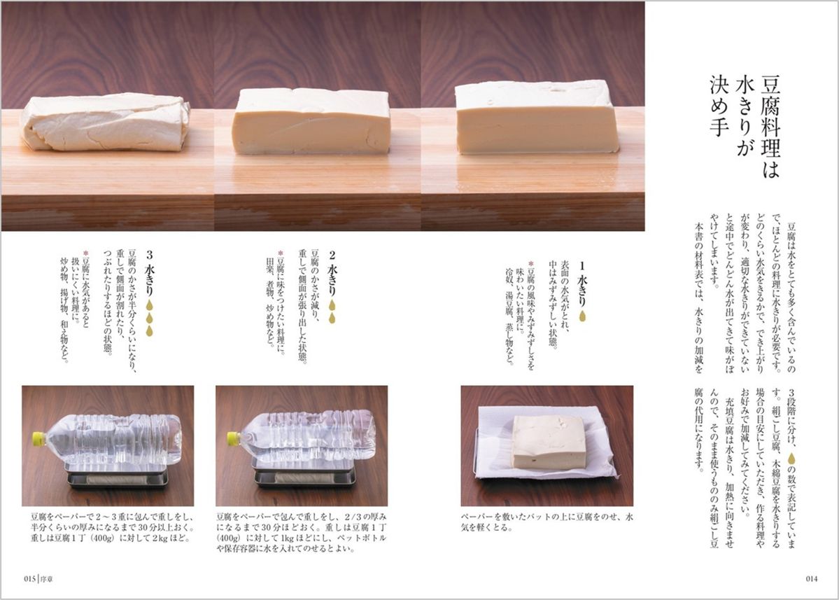 豆腐の水切り画像