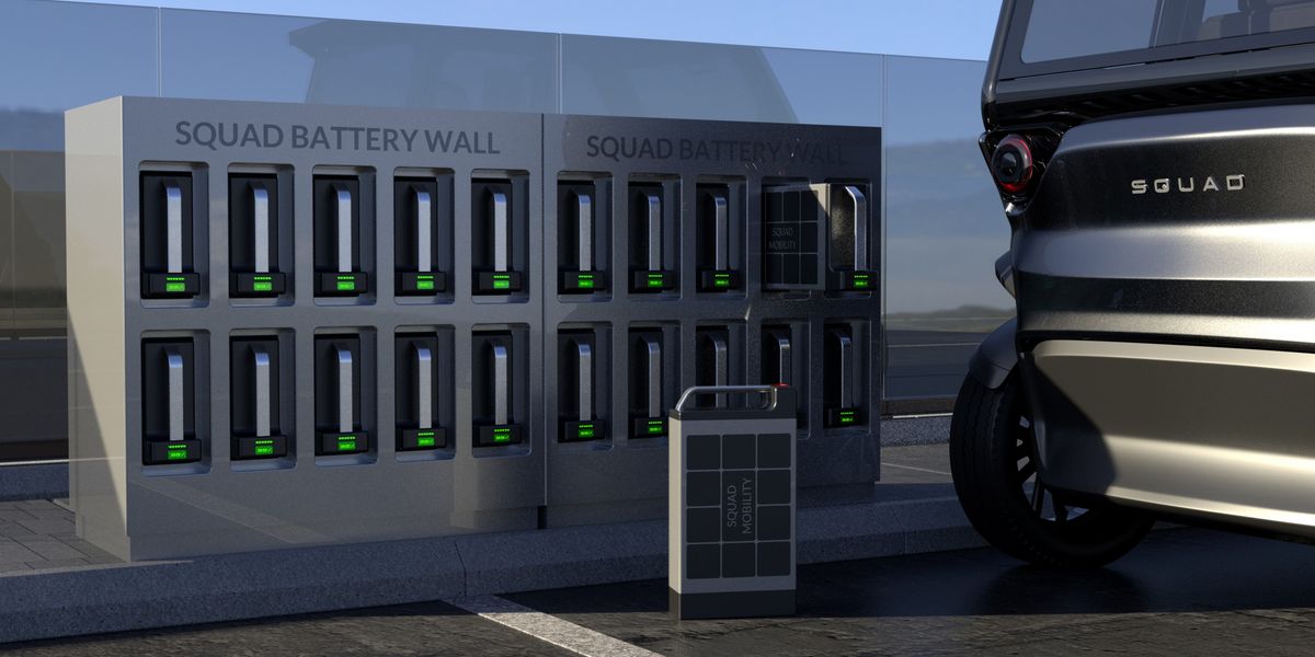 「squad」の充電スポット