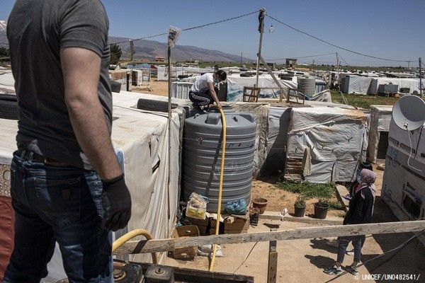 レバノンの断水