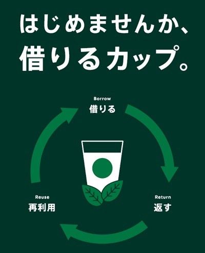 スターバックスの実証実験のビジュアル