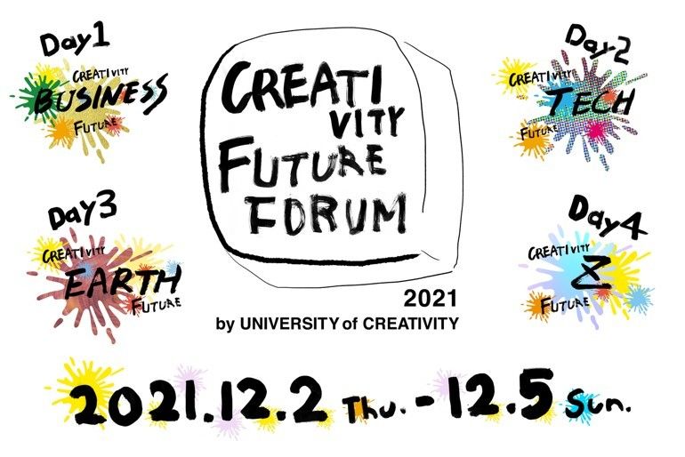 CREATIVITY FUTURE FORUM 2021のキービジュアル