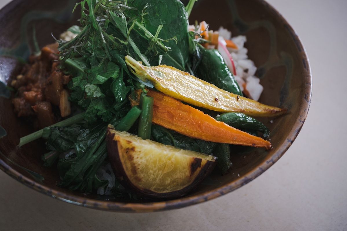 旬の野菜のワンプレートランチ