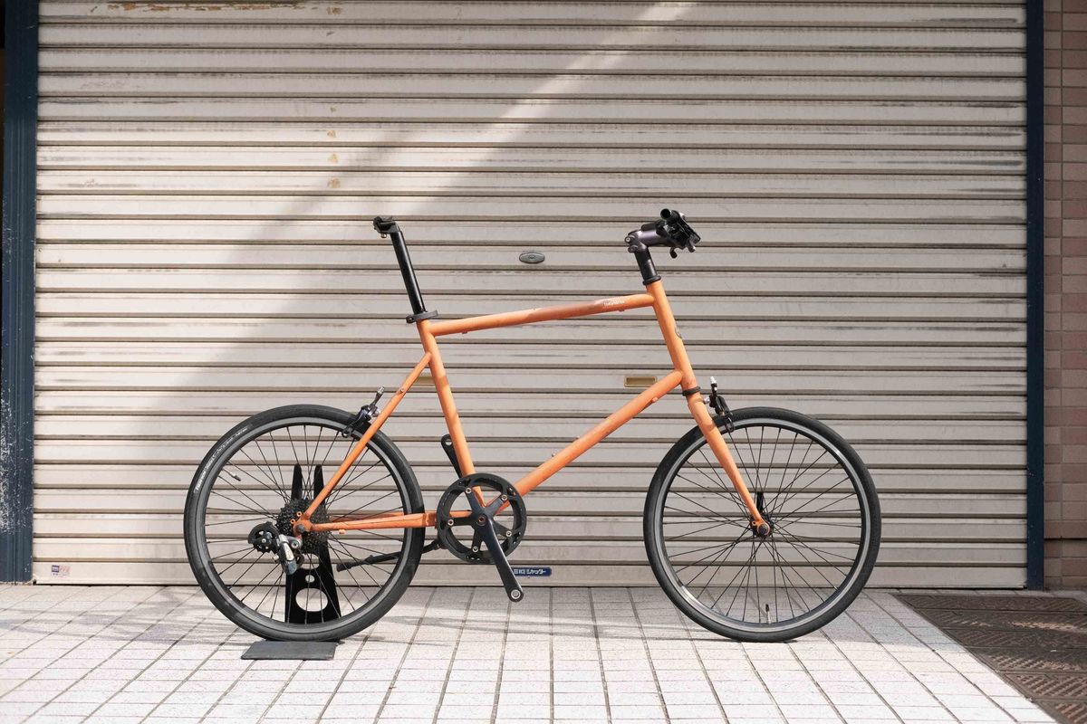 引き取られた１台目の自転車