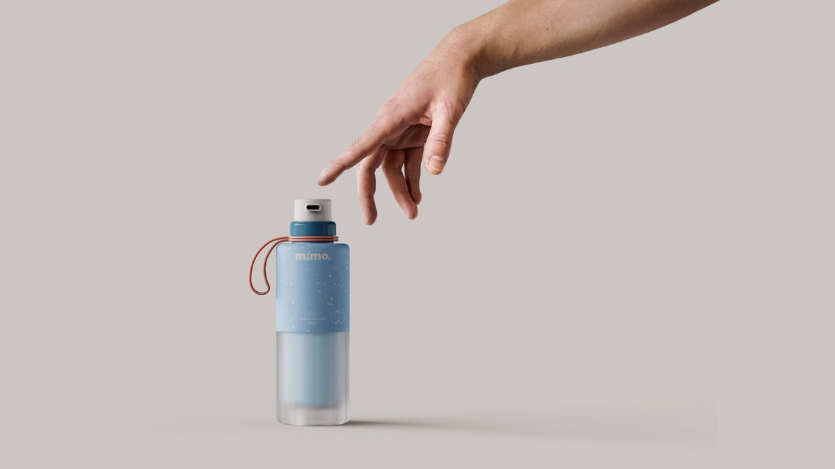 リフィル可能な歯磨き粉チューブ「Mimo」