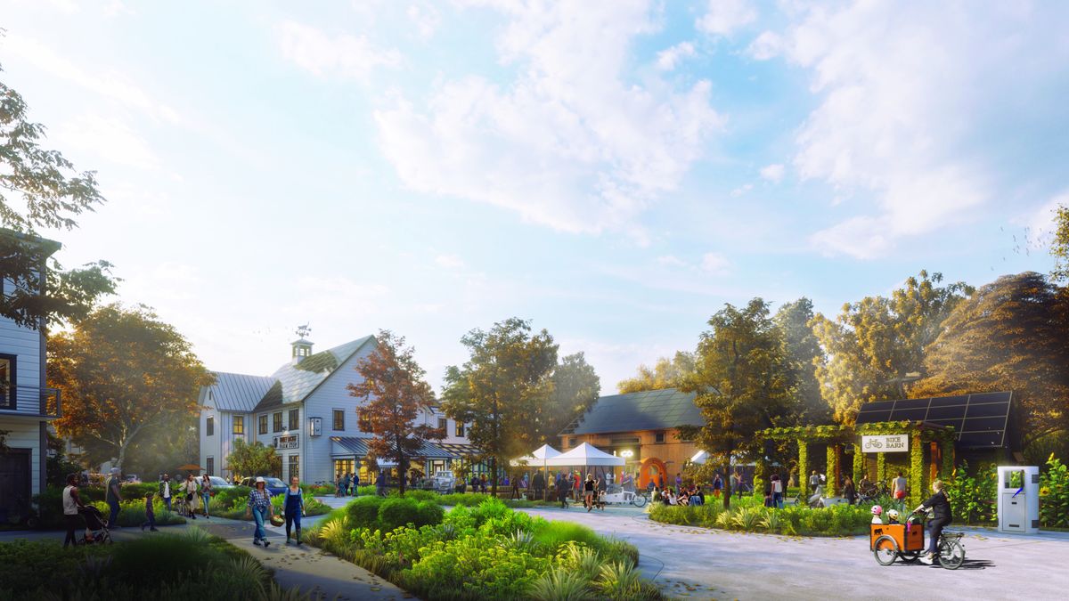 アメリカのサステナブルな住宅コミュニティ「ベリディアン・アット・カウンティ・ファーム」