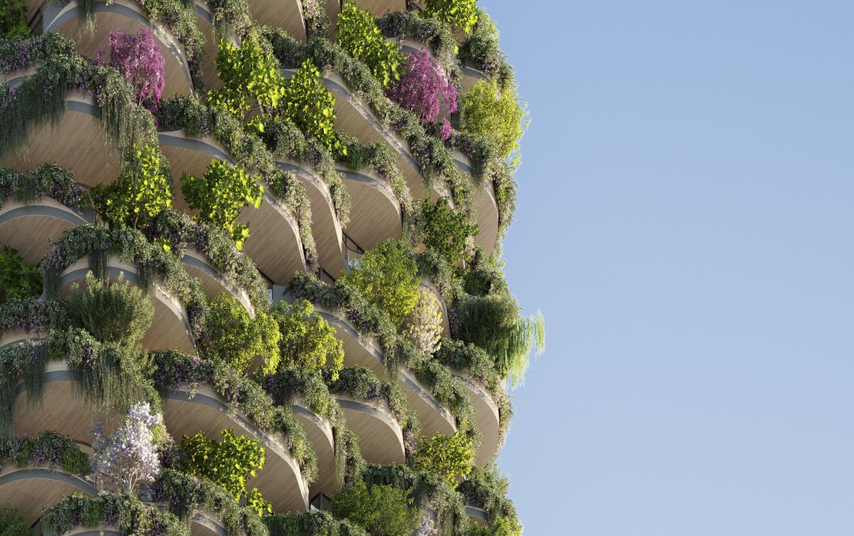 高田浩一氏が手がけるオーストラリアの建物「アーバンフォレスト」