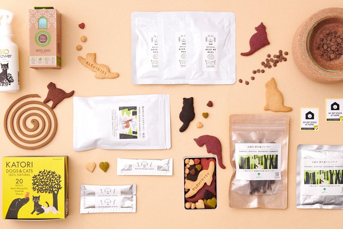 ELEMINIST SHOPで販売するペットグッズ