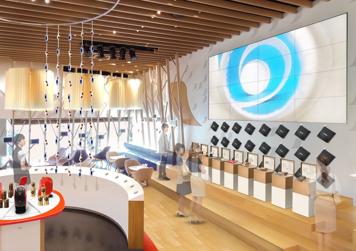 MOTTAINAIクリエイティブリユース展の様子