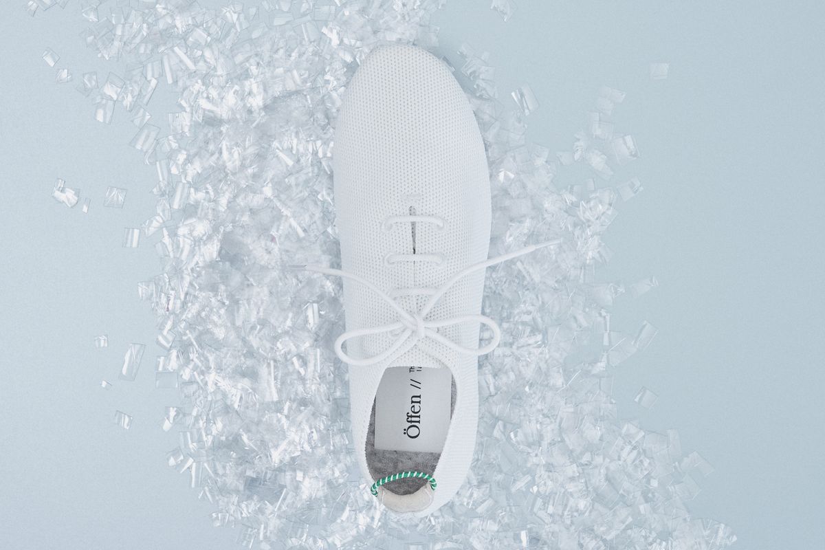 リサイクル糸を使ったサステナブルシューズ