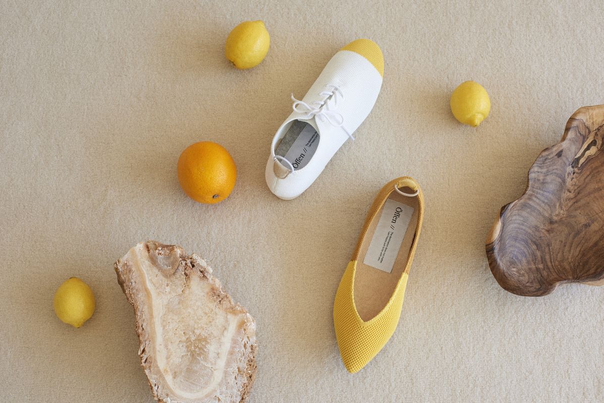 オッフェンのシューズ２種