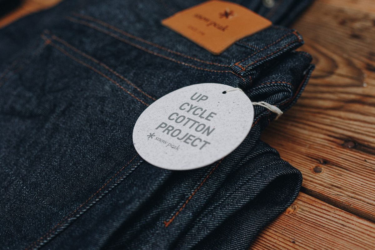 アップサイクルされたデニム