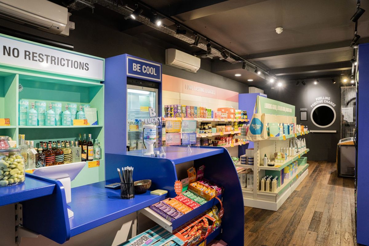 ロンドン中心部にオープンしたB Corpのポップアップストア