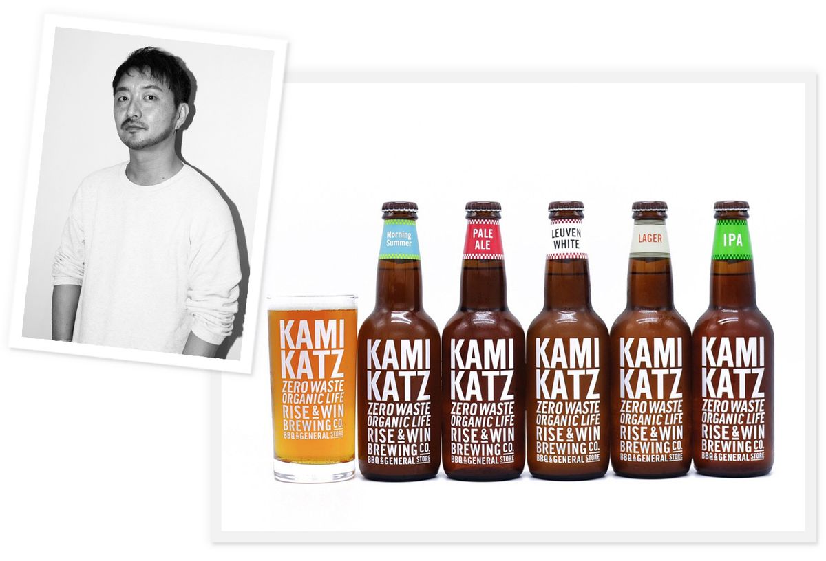 土井地博さんの写真とKAMIKATZ BEER の宅飲みセット