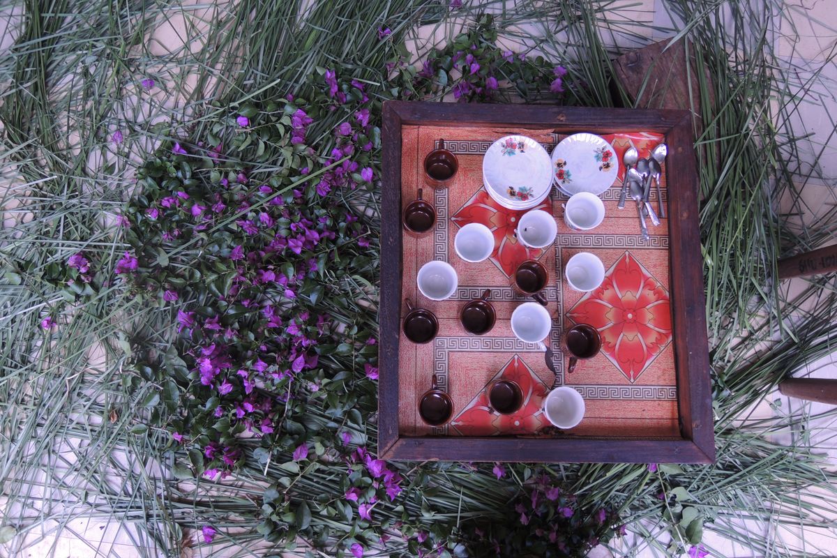 コーヒーセレモニーのセット