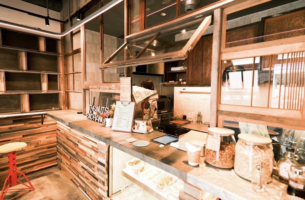 THE NUTS EXCHANGEの店内
